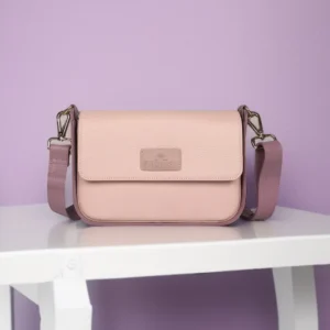 lara crossbody bag violet & pink