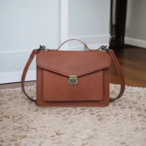 Home anne satchel bag brown